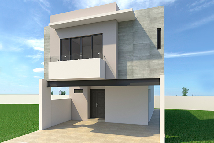 Casas Modelo Luna 2 Niveles